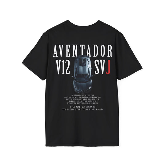 Lamborghini Aventador SVJ - Unisex Soft style T-Shirt